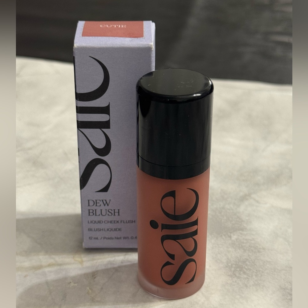 Saie Dew Blush Liquid Cheek Flush in Shade Cutie